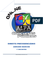 1.Direito Previdenciario Adriano Marcon 1 Encontro