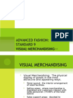 Advanced Fashion: Standard 9 Visual Merchandising