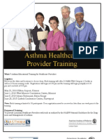 Asthma Healthcare Provider Training
