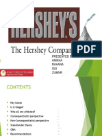 Hershey Case Study - Group 5