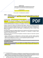 Anexo F - (Anexo VII) Modelo de Garantía Financiera de Prefinanciación