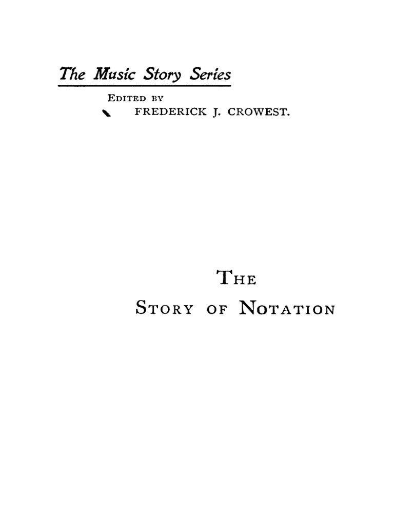 A History of Musical Notation PDF