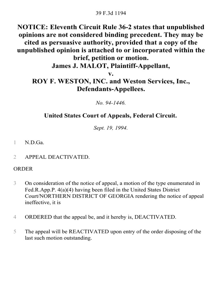 Legal Appeal Deactivated | PDF