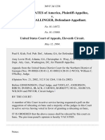 United States v. Ballinger, 369 F.3d 1238, 11th Cir. (2004)