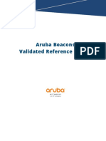 Aruba Beacons Validated Reference Guide