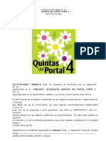 Manual del Propietario Conjunto Quintas del Portal Etapa 4