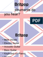What Instruments Do You Hear?: Britpop
