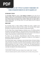 Download The Two Nation Theory by Mehr Shah SN31867620 doc pdf