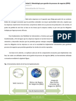 Metodología para gestión de procesos de negocios (BPM)