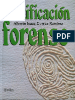 Identificación Forense. Alberto Isaac Correa Ramírez PDF