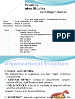 DepEd Organizational Structure: Central Offices, Bureaus, Centers, Regional Offices