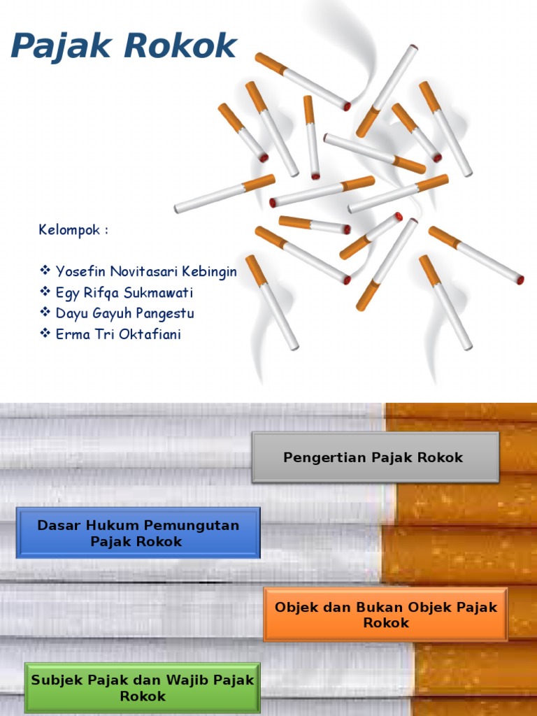Pajak Rokok: Dasar dan Perhitungan | PDF