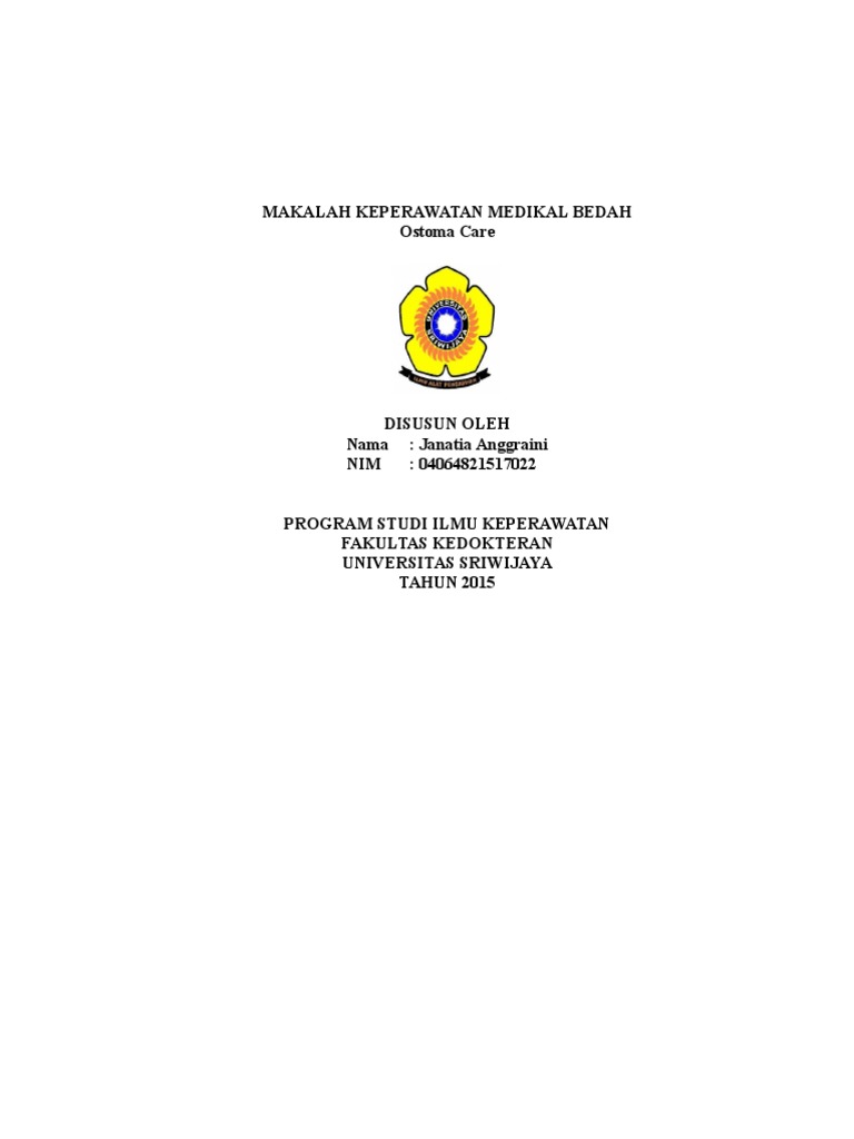 Contoh Makalah Keperawatan Medikal Bedah