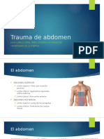 Trauma de Abdomen