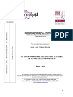Analisis de La Reforma Politica del D.F. en 2014