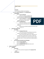 Jurisdiction in Criminal Cases