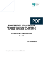 Superintendencia de Chile_Riesgo Operacional y Enfoque Estándar Alternativo