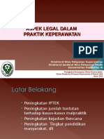 ASPEK LEGAL DALAM PRAKTIK KEPERAWATAN