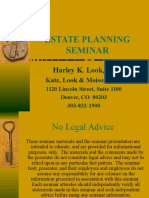 Estate Planning Seminar BASICS
