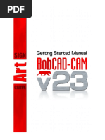 Version 23 BobART Getting Started Manual PDF