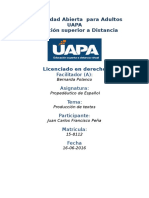 Tarea 6 Unidad VI Propedeutidco de Español (UAPA)
