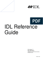 Idl Reference Guide PDF