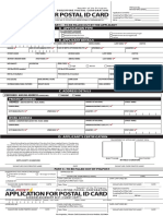 Postal ID App Form PDF