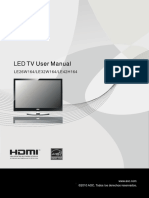 Manual de Usuario LE32W164