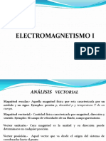 Unidad I Electromagnetismo I