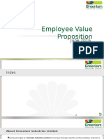 Employee Value Proposition: June 2016
