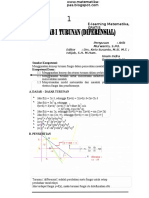 3 Teknik Bab 1 Turunandiferensial - Mgmpmtkpas