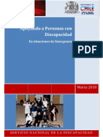 Cartilla Apoyo A Personas Con Discapacidad en Situacion de Emergencia Chile