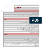 Institute Plan Planning Document