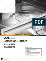 Cartesian Robots: Icsa2/Icspa2 Icsa3/Icspa3