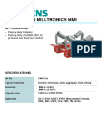 7MH7122 Siemens Milltronics Mmi Belt Scale