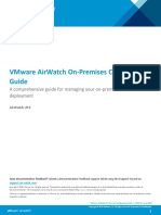 VMware AirWatch On-Premises Configuration Guide v8 - 4