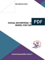 SOCIAL ENTERPRISE: THE NEW MODEL FOR CSR-vikasa
