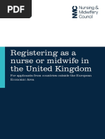 NMC Revalidation Forms and Templates | PDF | Nursing | Midwife
