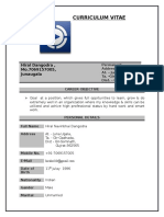 Curriculum Vitae: Hiral Dangodra, Mo.7069157005, Junaugala