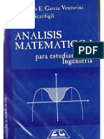 Análisis Matemático I para Estudiantes de Ingeniería - Venturini y Scardigli