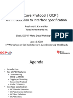 Open Core Protocol (OCP) : An Introduction To Interface Specification