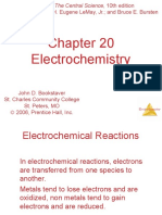 Electrochemistry: Theodore L. Brown H. Eugene Lemay, Jr. and Bruce E. Bursten