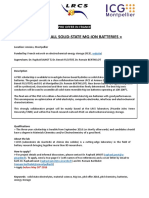 PHD - Offer - Solid State MG Ion Battery - 2016