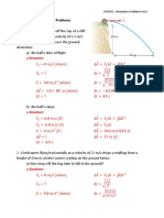 Kinematics Problems Set6 Solutions 25z1g3m