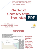 Chemistry of The Nonmetals: Theodore L. Brown H. Eugene Lemay, Jr. and Bruce E. Bursten