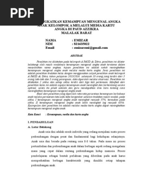 Contoh Proposal Ptk Paud Metode Bercerita Penggambar