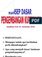 A Konsep Pengembangan Kurikulum