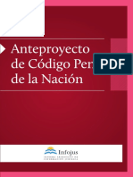 Anteproyecto Codigo Penal Argentino