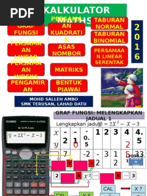 Cara Penggunaan Kalkulator Spm Pdf
