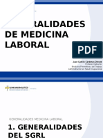 Generalidades de Medicina Laboral